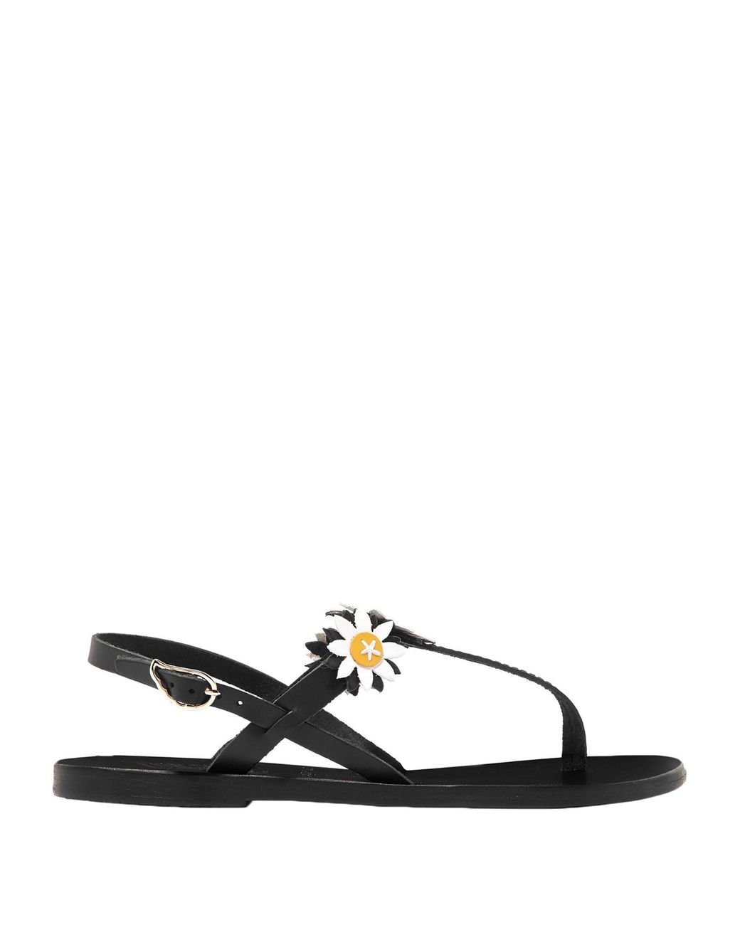 Ancient Greek Sandals White X Fabrizio Viti Thong Sandal Soft Leather