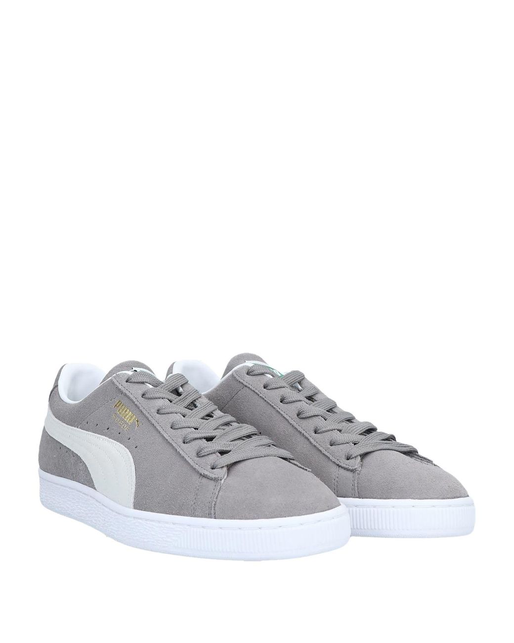 puma grey sneakers