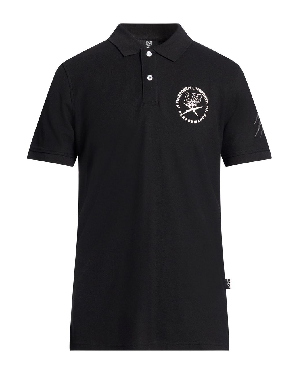 Polo Philipp Plein de hombre de color Black
