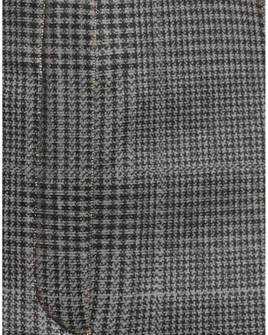 Mugler Gray Pants Polyester, Viscose, Elastane