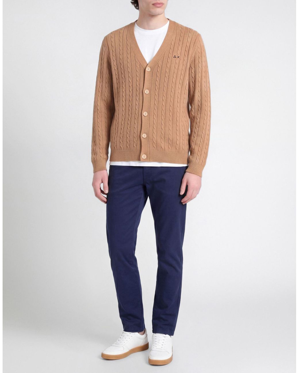 Sun 68 Natural Cardigan for men