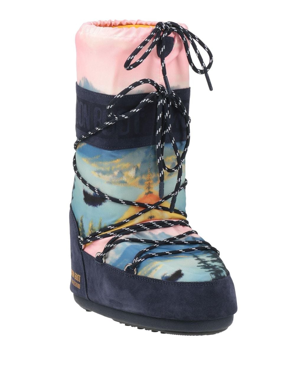 Moon Boot Blue Boot