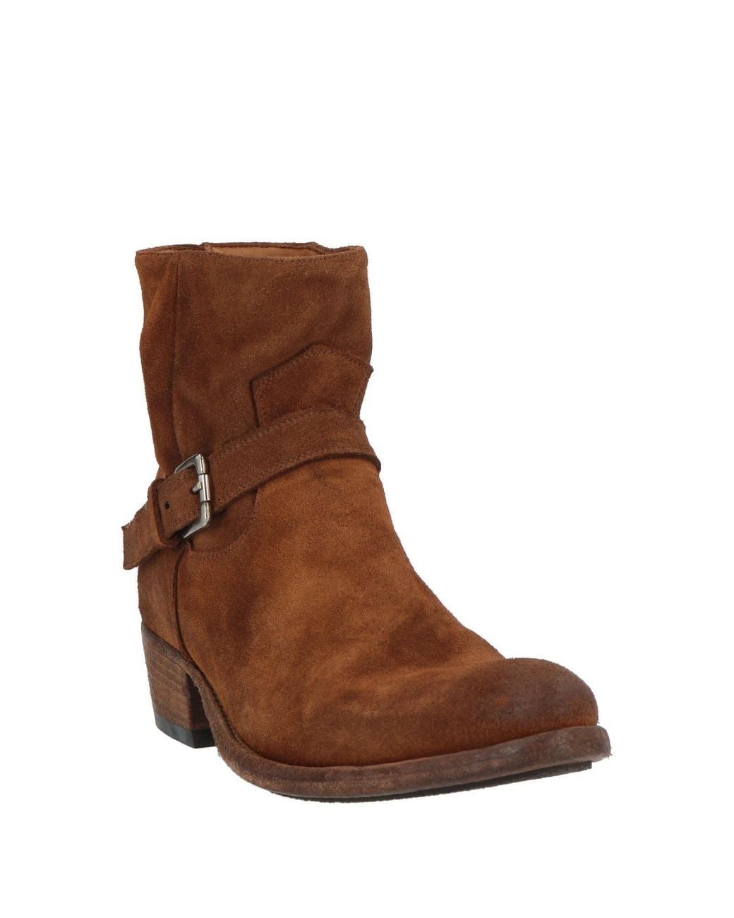 Pantanetti Brown Ankle Boots Leather
