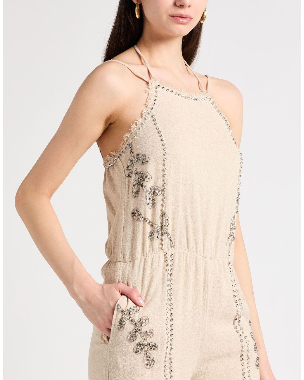 Trussardi Natural Jumpsuit