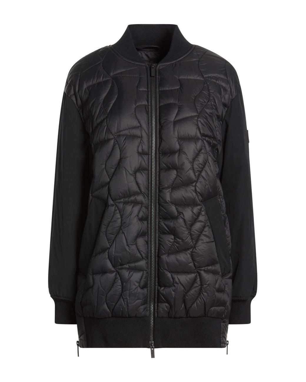 Hogan Black Puffer Polyamide, Polyester, Elastane