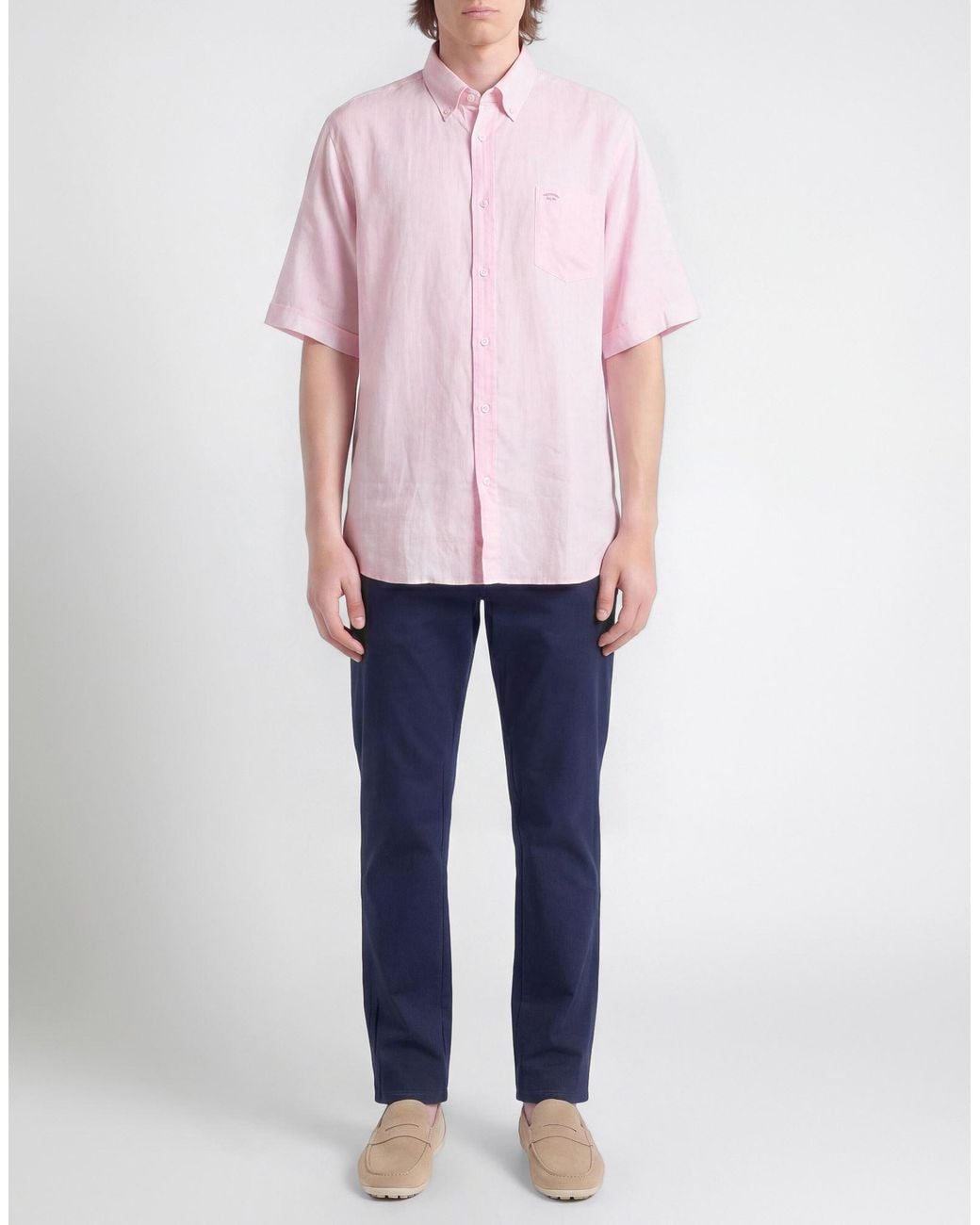 Paul & Shark Pink Shirt for men