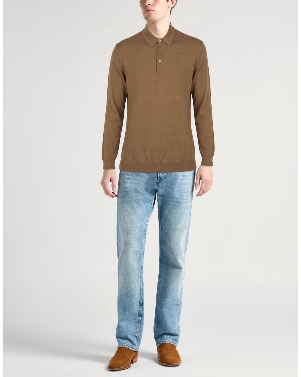 Drumohr Brown Jumper for men