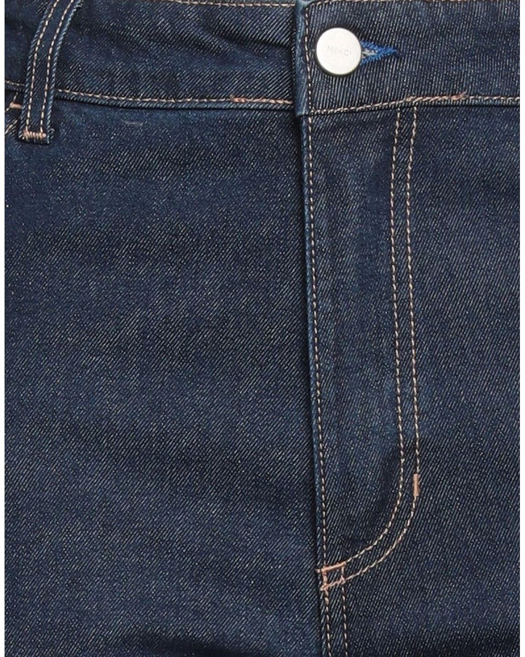 .., merci italia Blue Jeans Cotton, Elastane