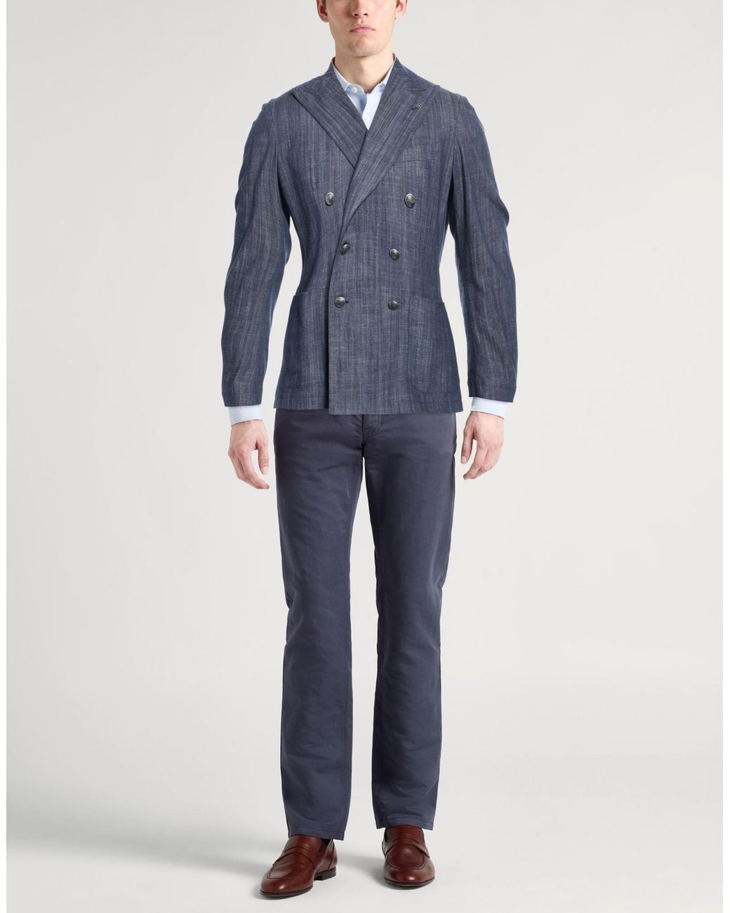 Americana Tagliatore de hombre de color Blue