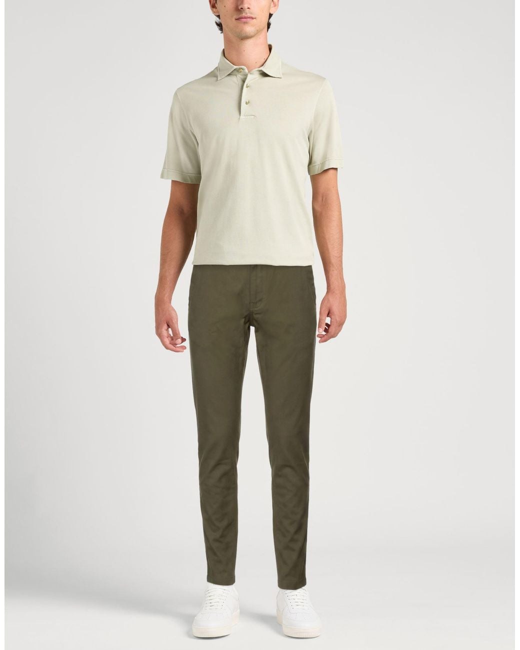 G-Star Green Pants Cotton, Recycled Polyethylene, Elastane for men