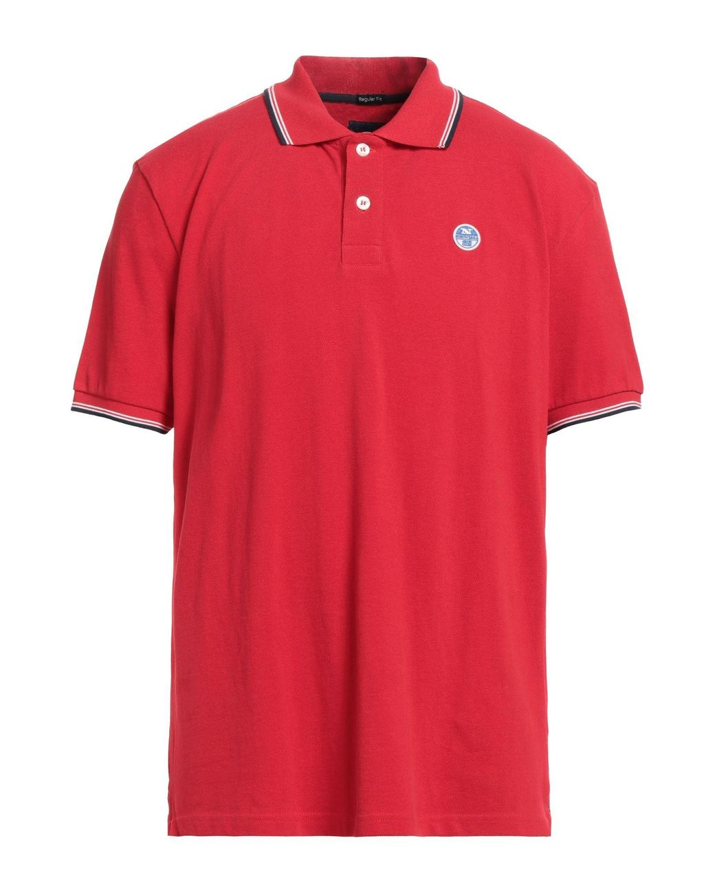 North Sails Polo Shirt in Red for Men Lyst