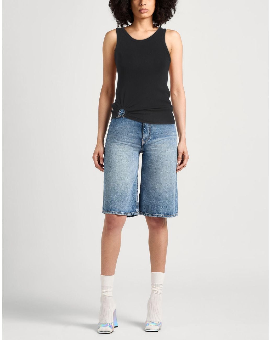 Rabanne Black Tank Top