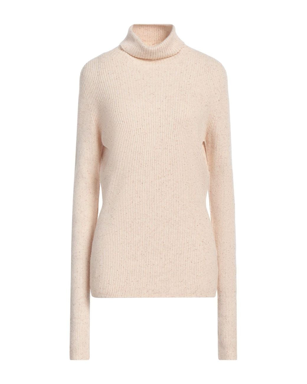 D.exterior Natural Turtleneck