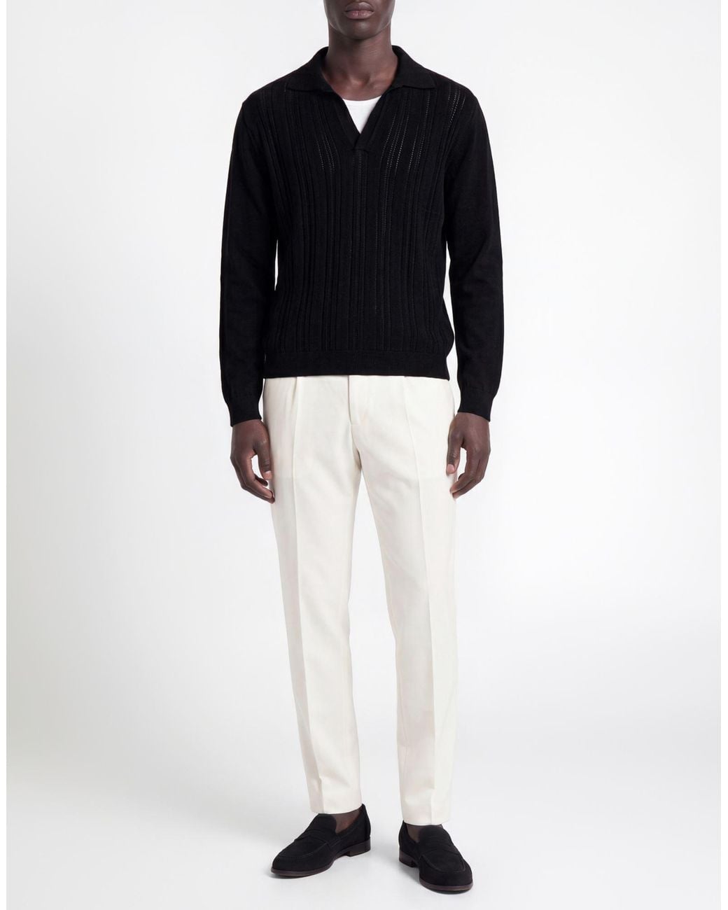 Roberto Collina Pullover in Black für Herren