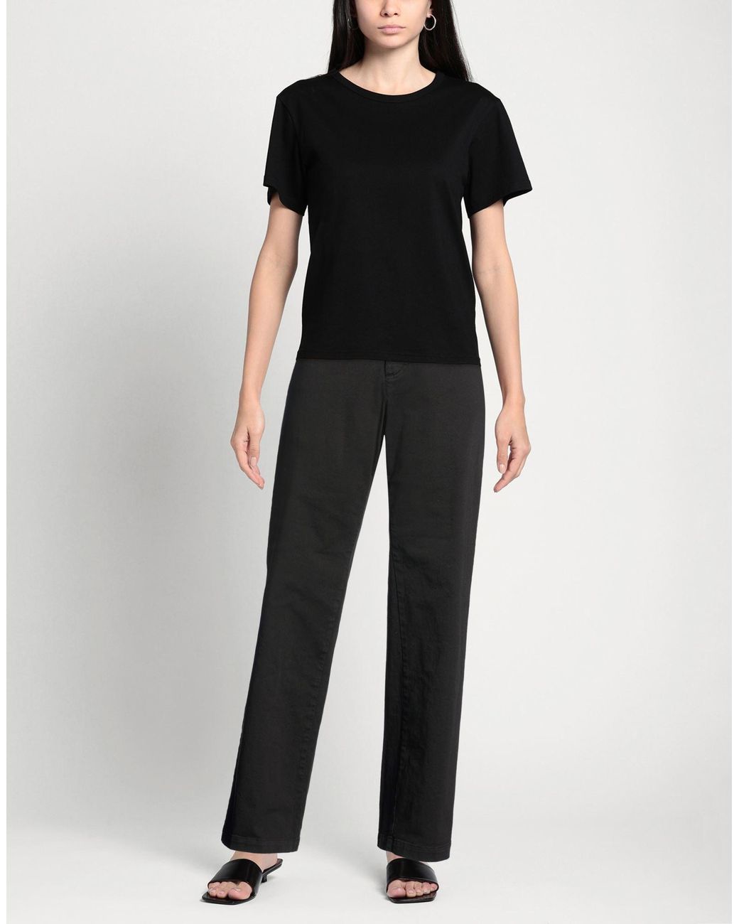 Barena Black Pants Cotton, Elastane