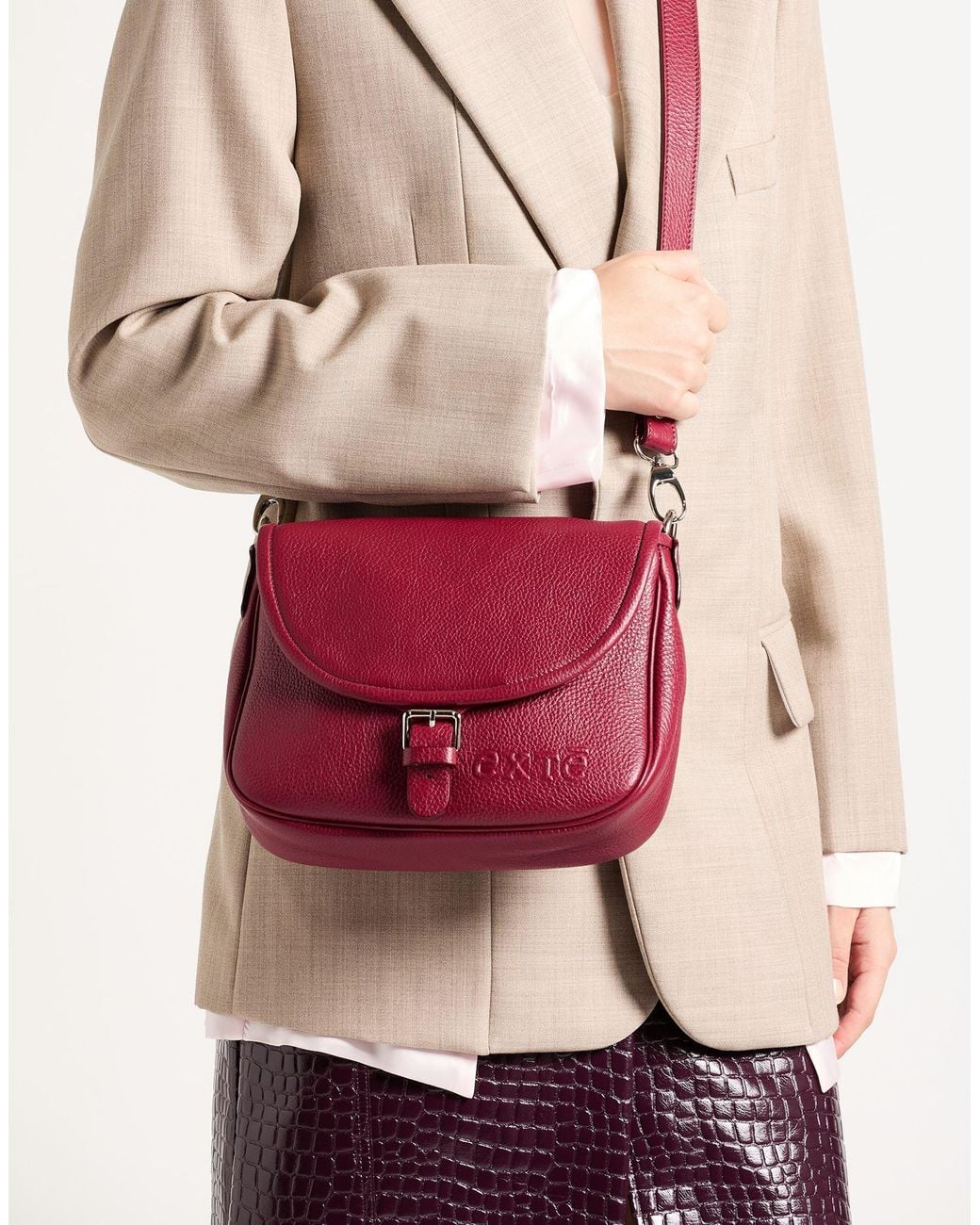 Exte Red Cross-Body Bag