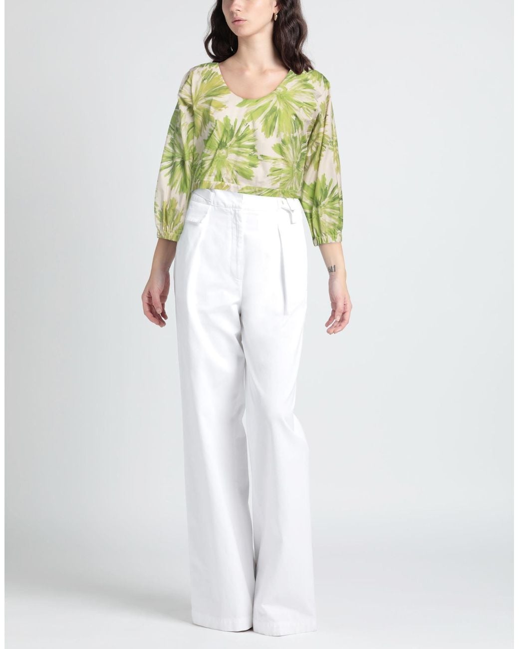 Liviana Conti Green Top