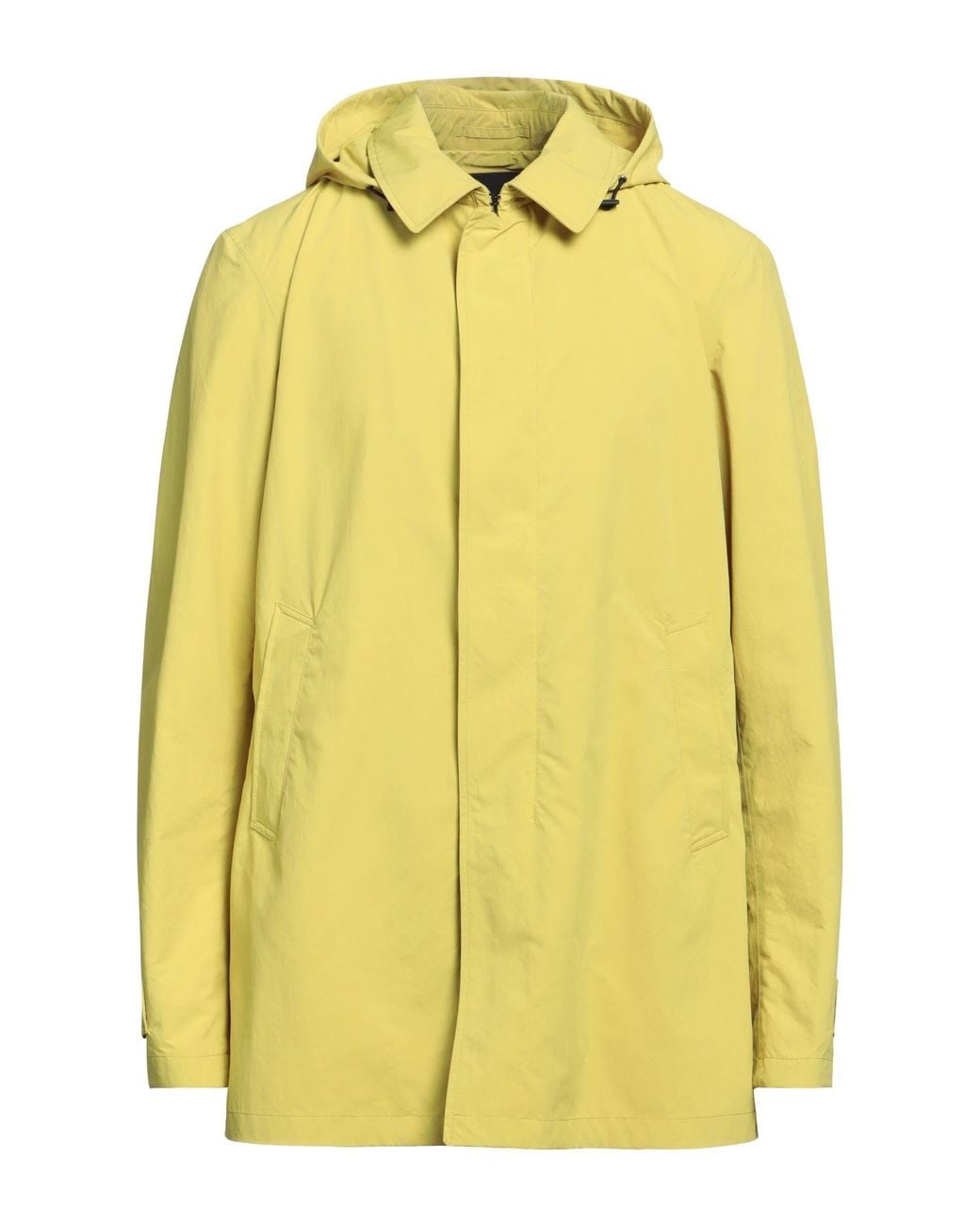 Herno Yellow Overcoat & Trench Coat for men