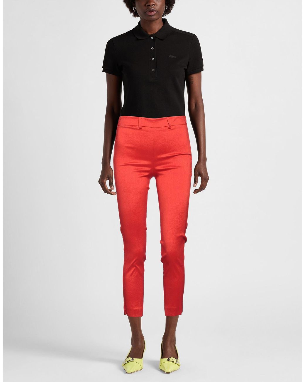 Hanita Red Trouser