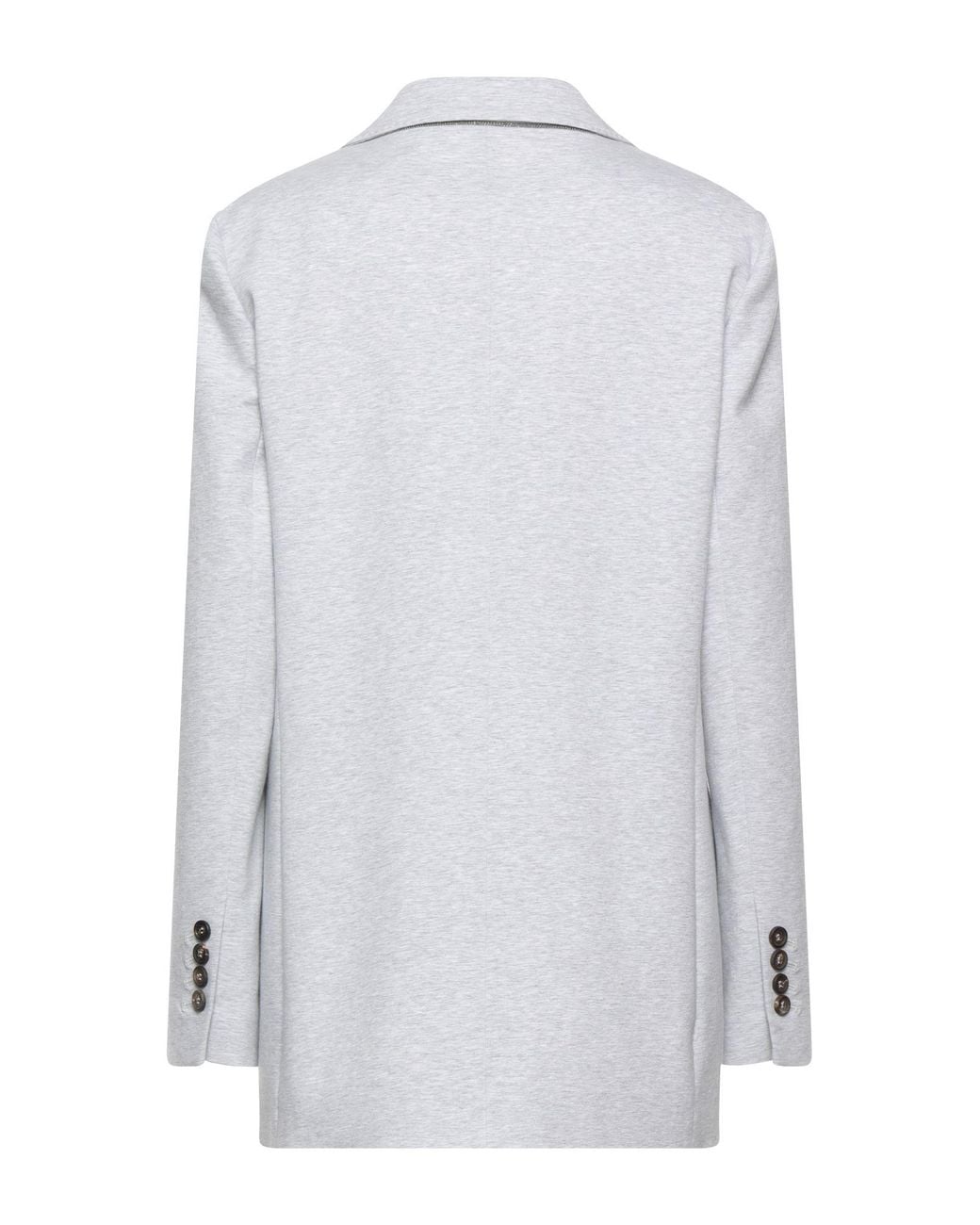 Brunello Cucinelli Gray Suit Jacket