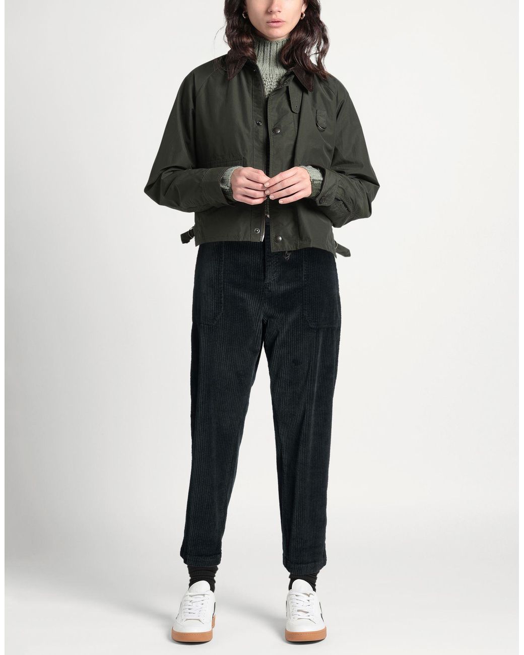 CIGALA'S Black Pants Cotton, Modal, Elastane
