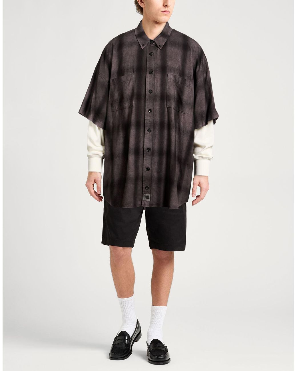 T By Alexander Wang Black Shirt for men