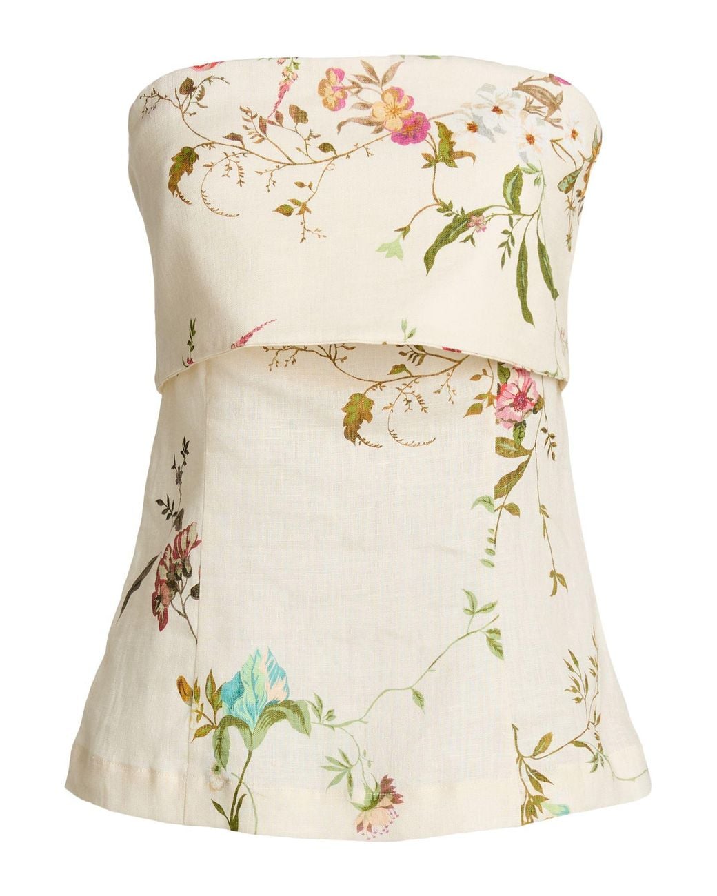 Semicouture Natural Top Linen