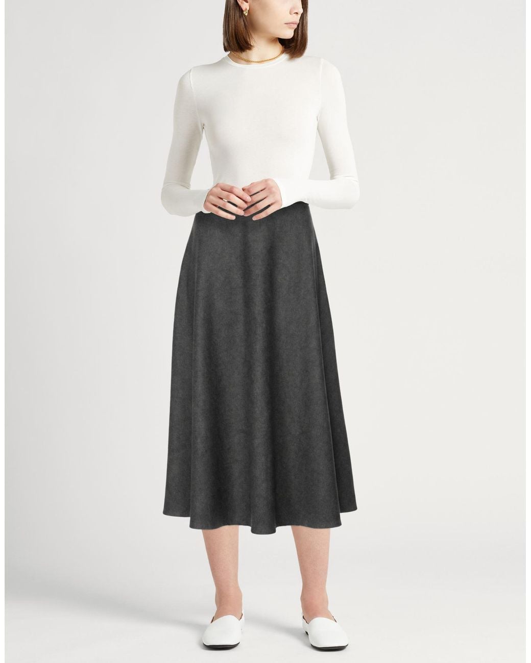 Rohe Gray Maxi Skirts