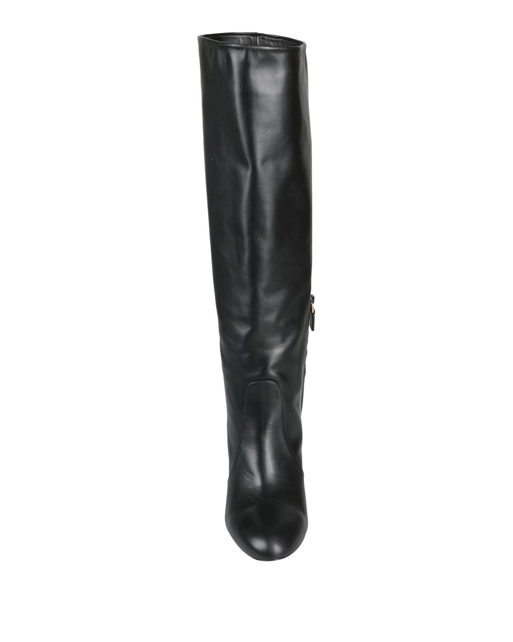 Stuart Weitzman Black Boot Calfskin