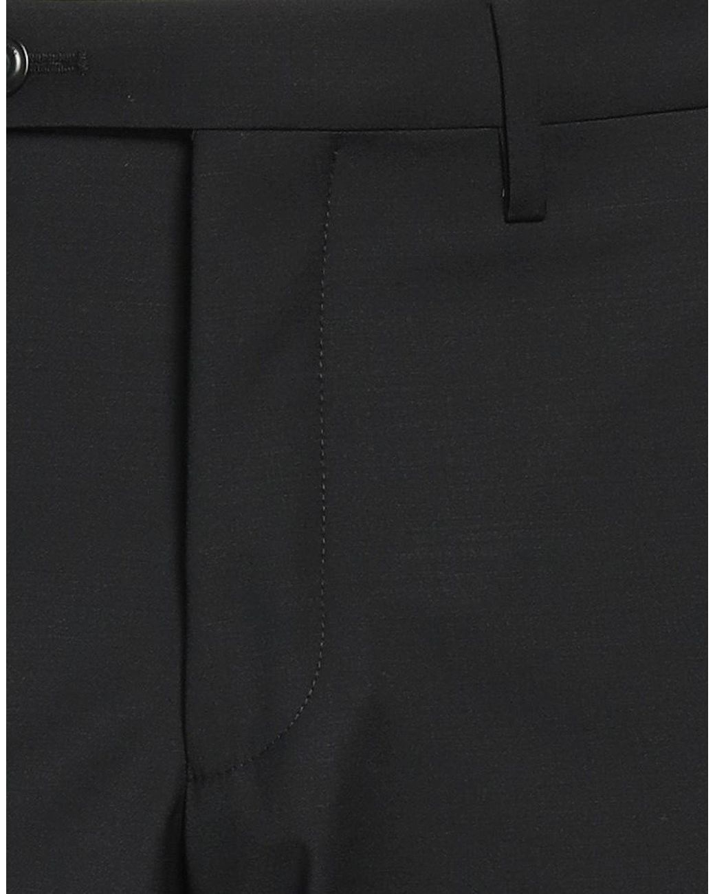 Michael Coal Black Trouser for men