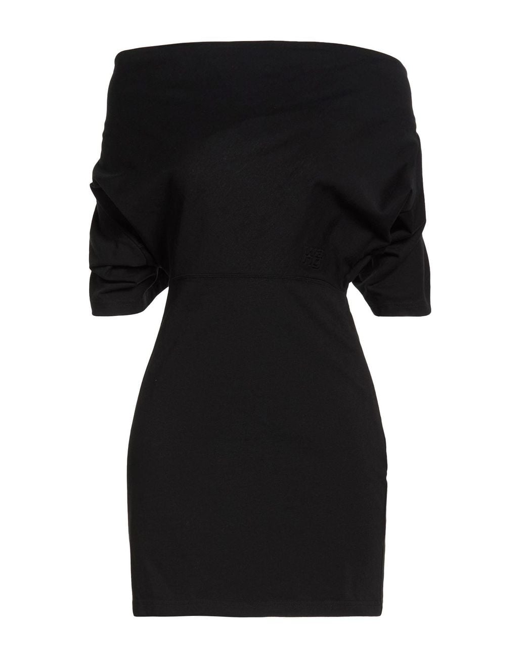 T By Alexander Wang Black T By Alexander Wang Mini Dress Cotton