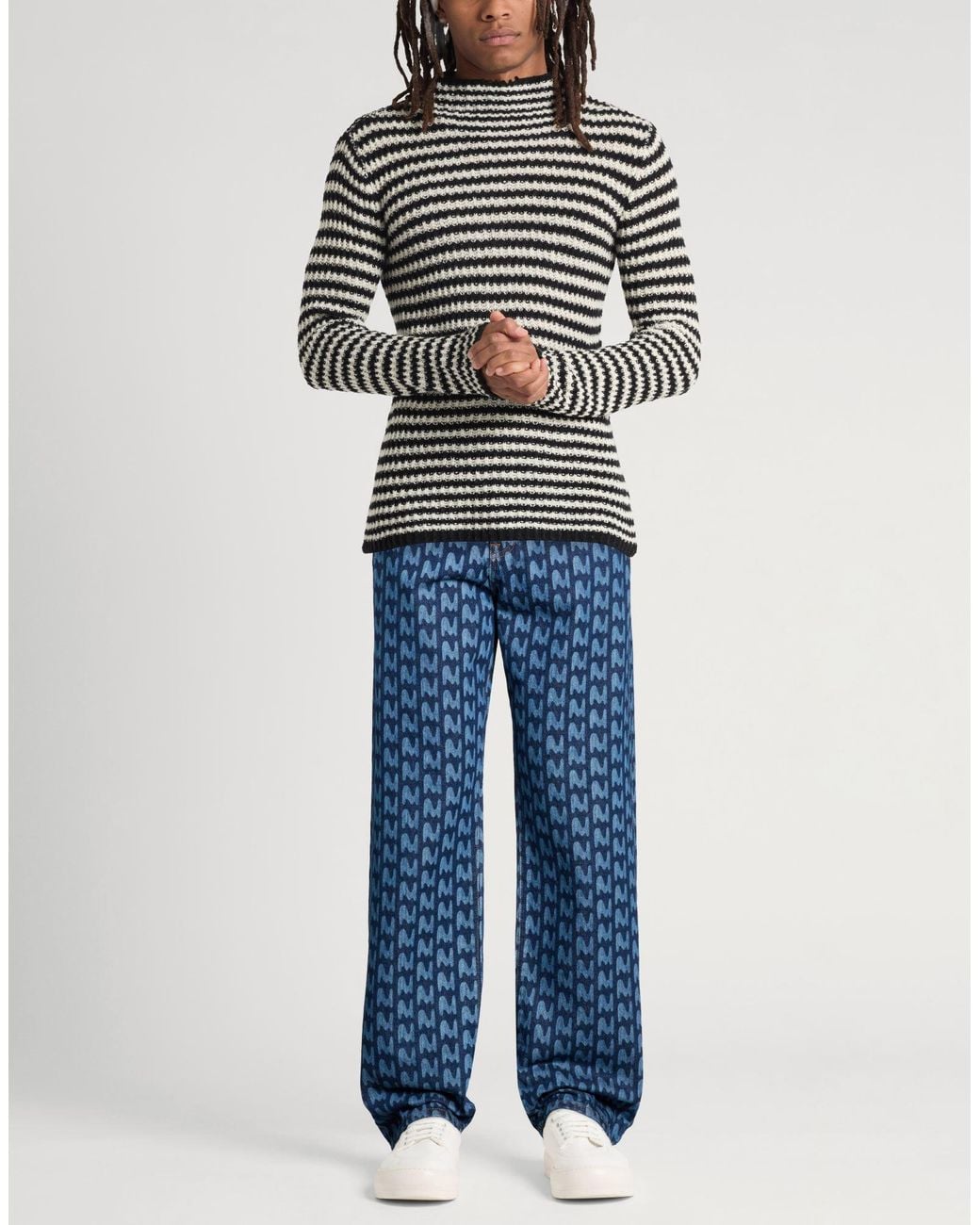 MSGM Blue Jeans Cotton for men