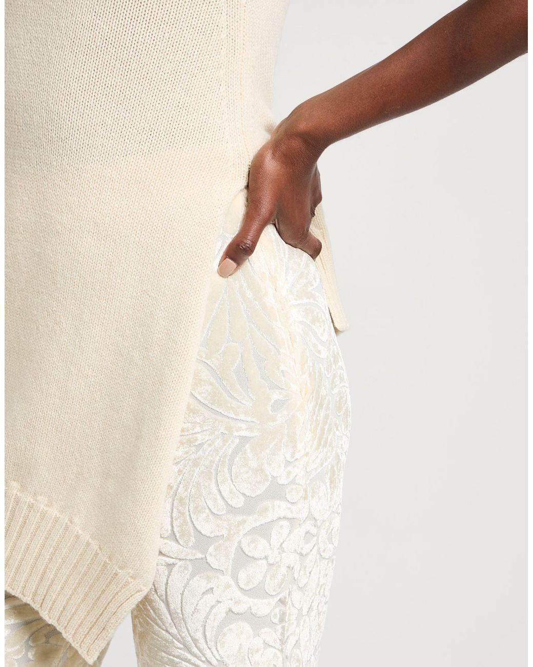 Jil Sander White Trouser