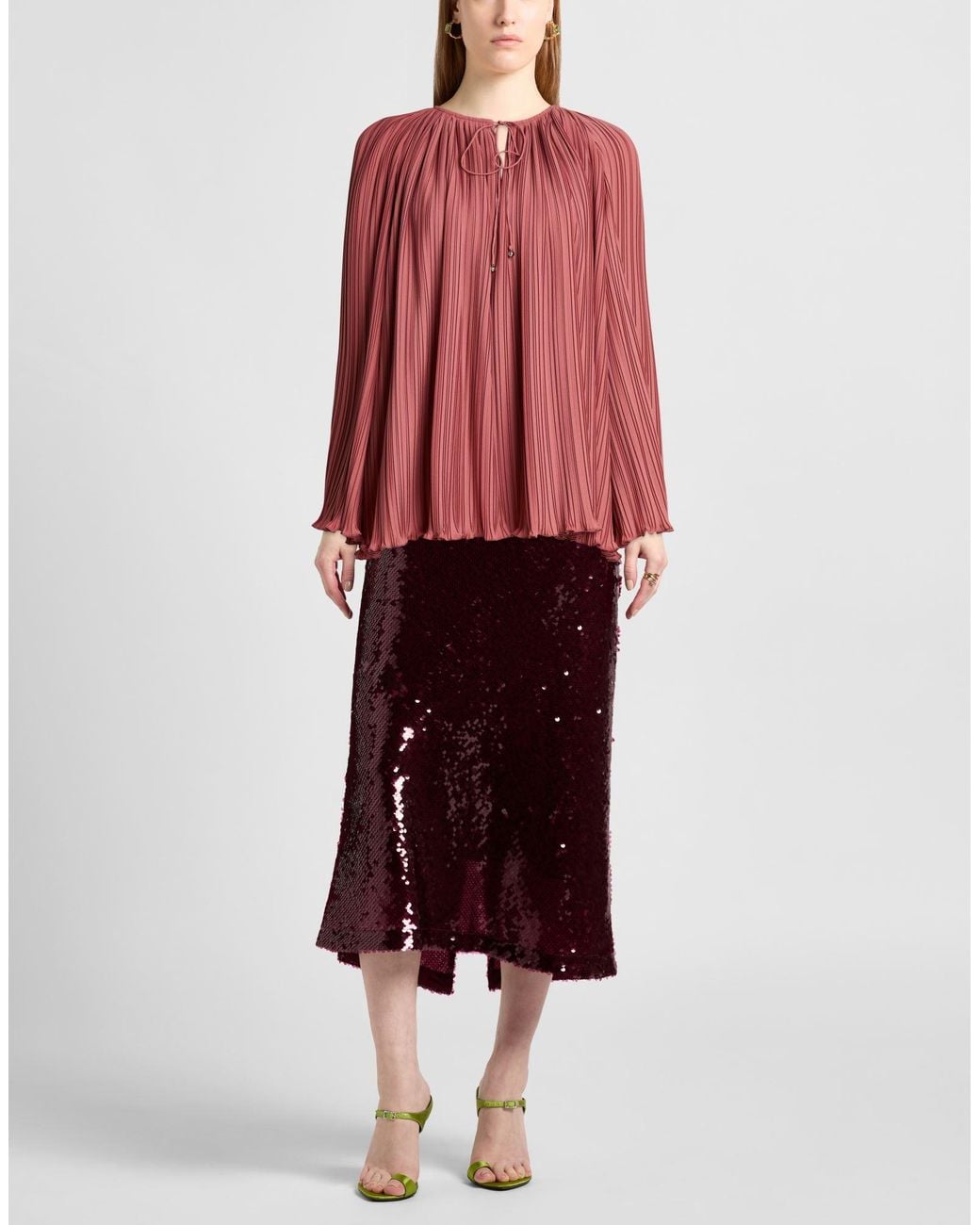 Top di Lanvin in Red