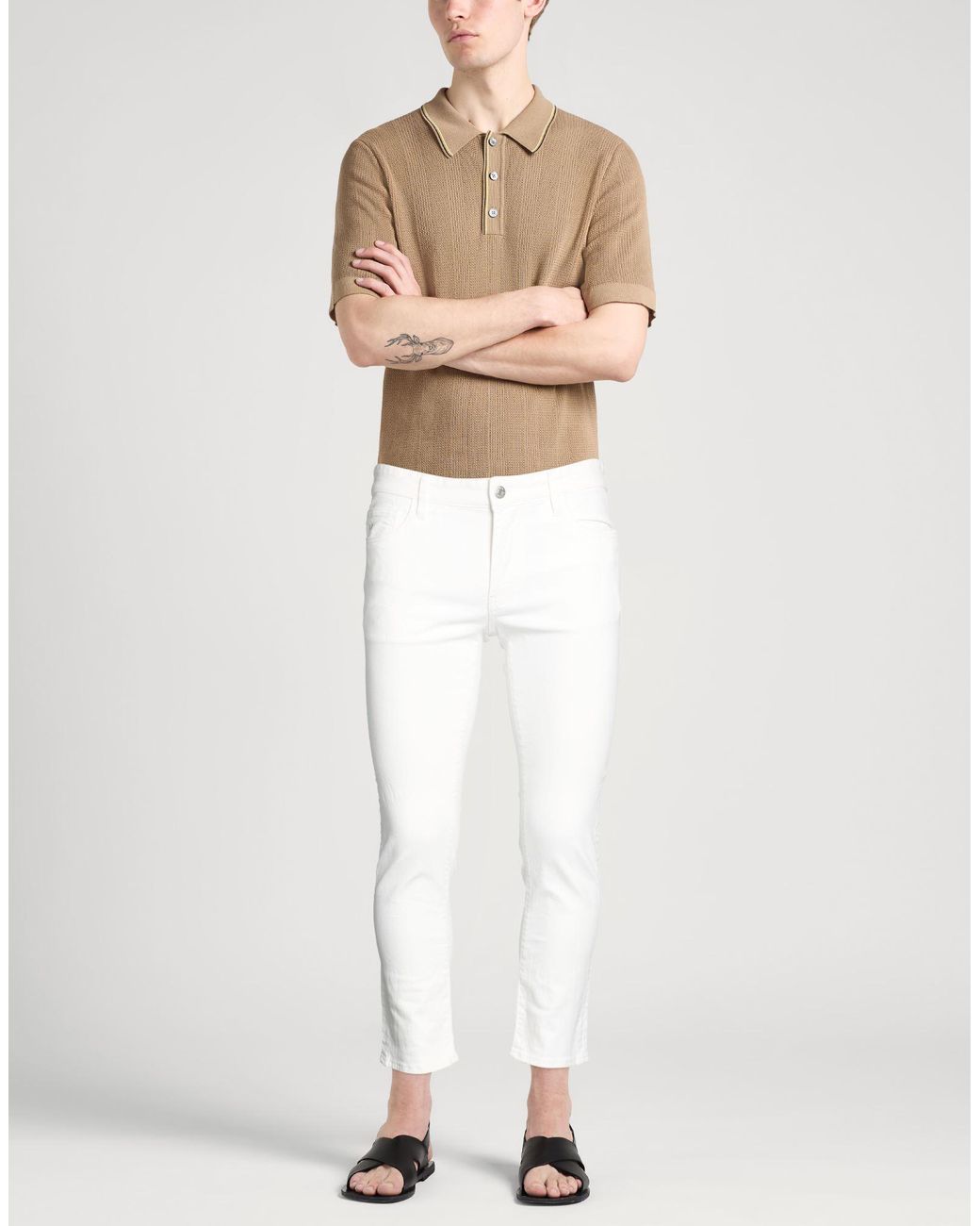 ARMANI EXCHANGE White Jeans for men
