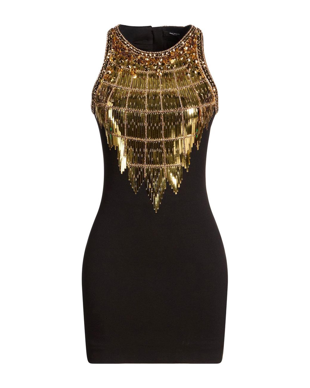 Balmain Black Mini Dress