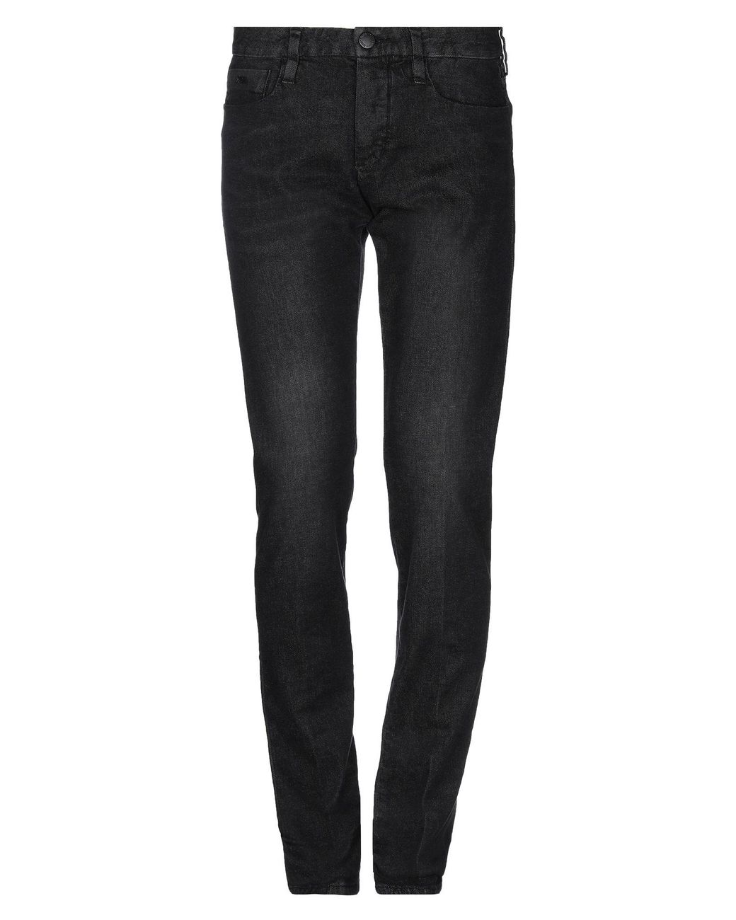 Emporio Armani Denim Pants in Black for Men Lyst