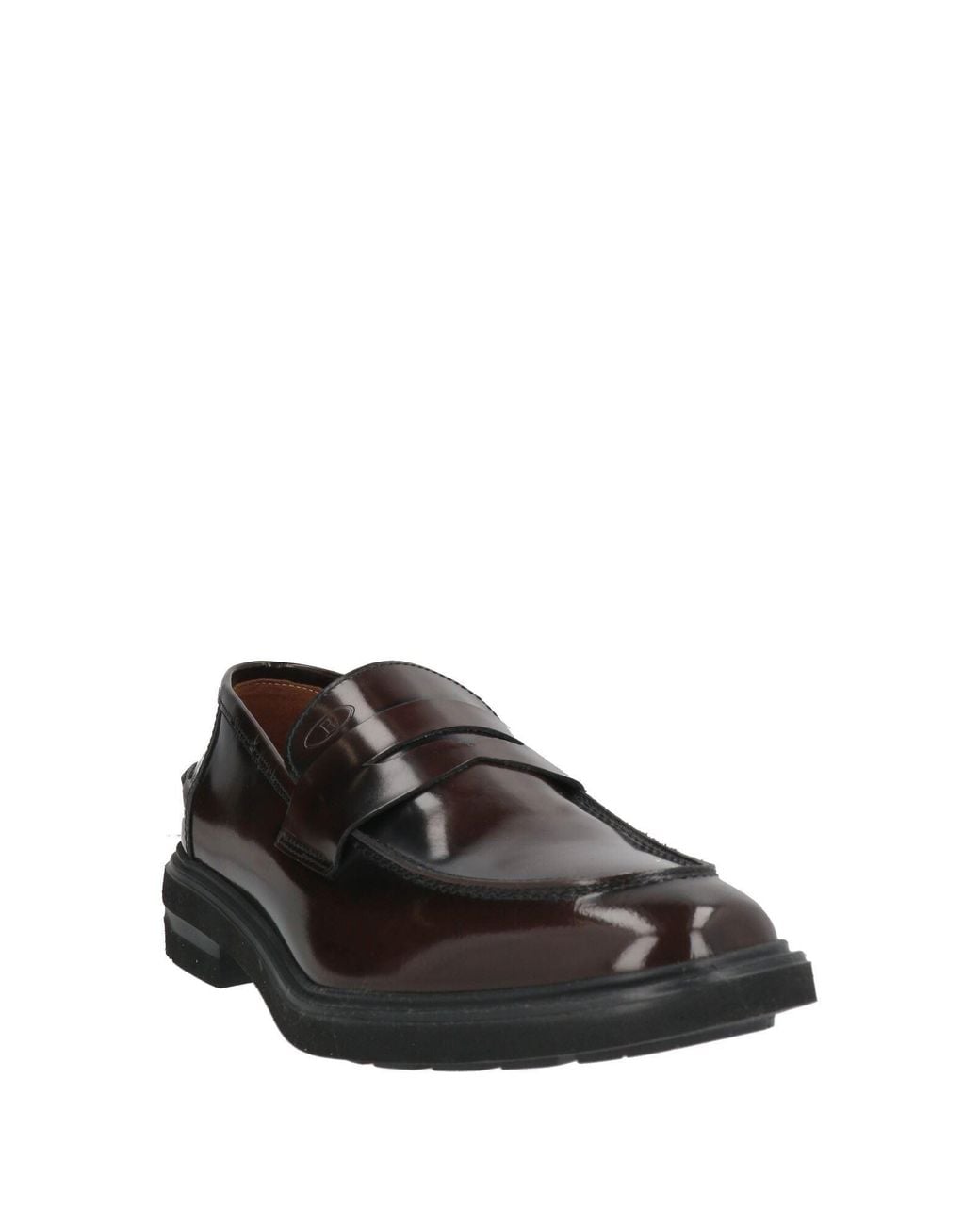 ROGAL'S Gray Loafers Leather for men