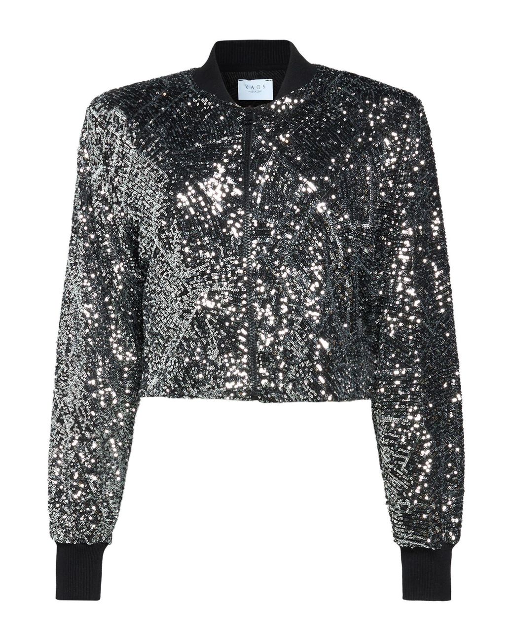 Kaos Black Jacket Polyester, Elastane