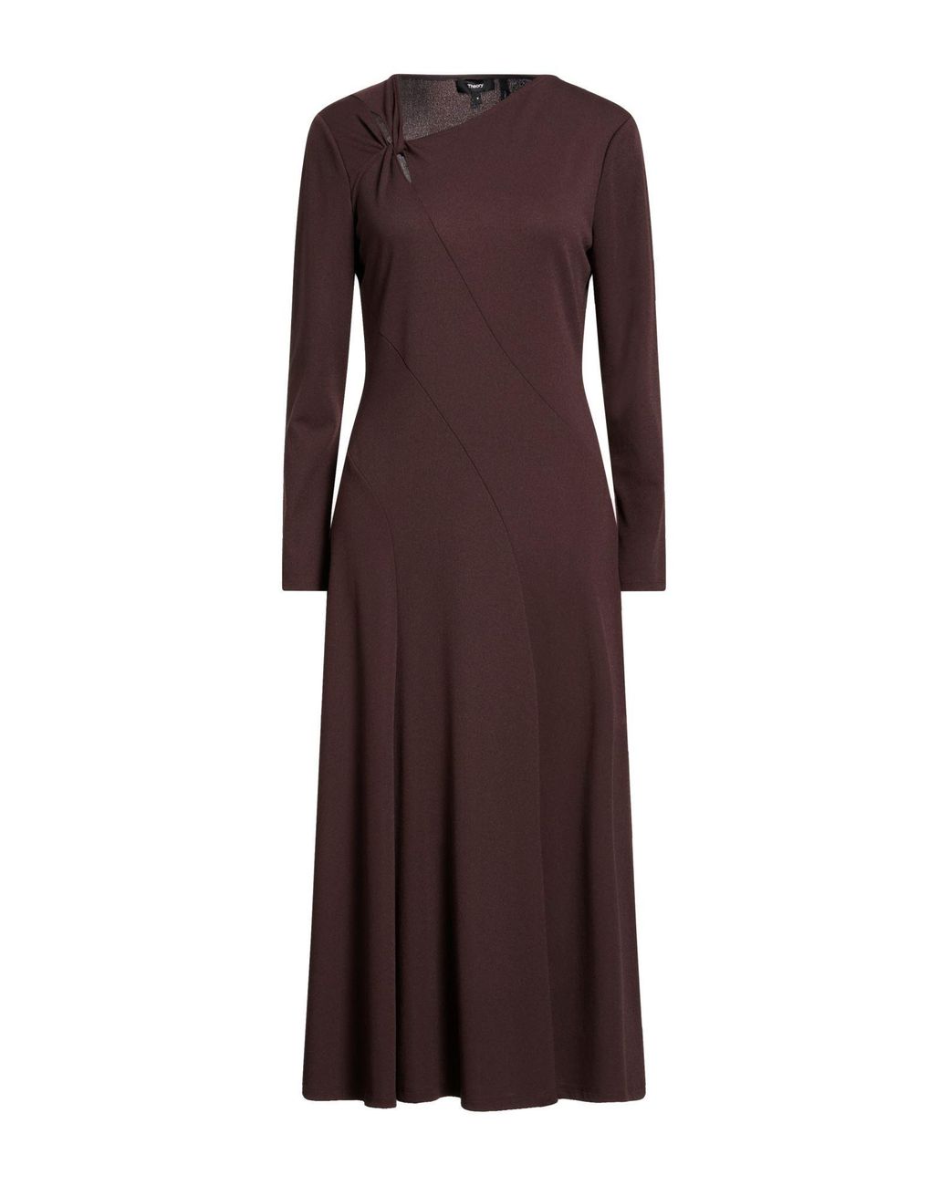 Robe Midi Theory en coloris Purple