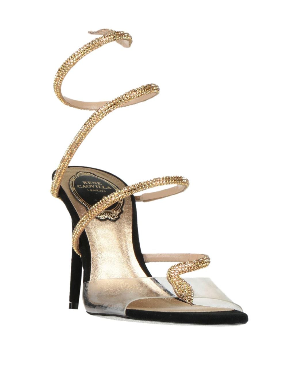 Rene Caovilla White Sandals Pvc