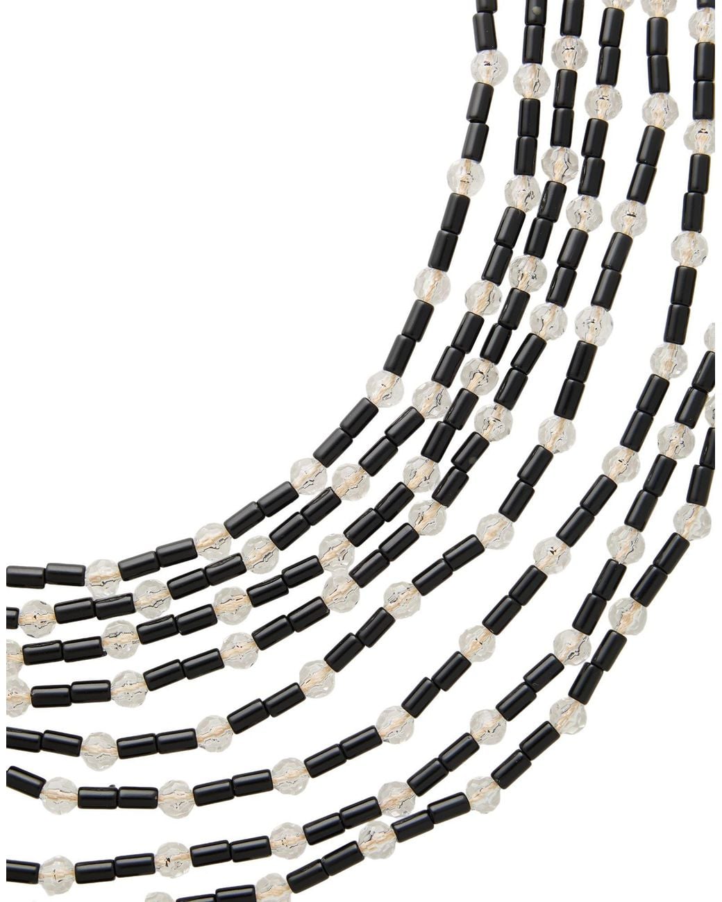 Emporio Armani Metallic Necklace Methacrylate, Polyester, Iron, Brass, Steel