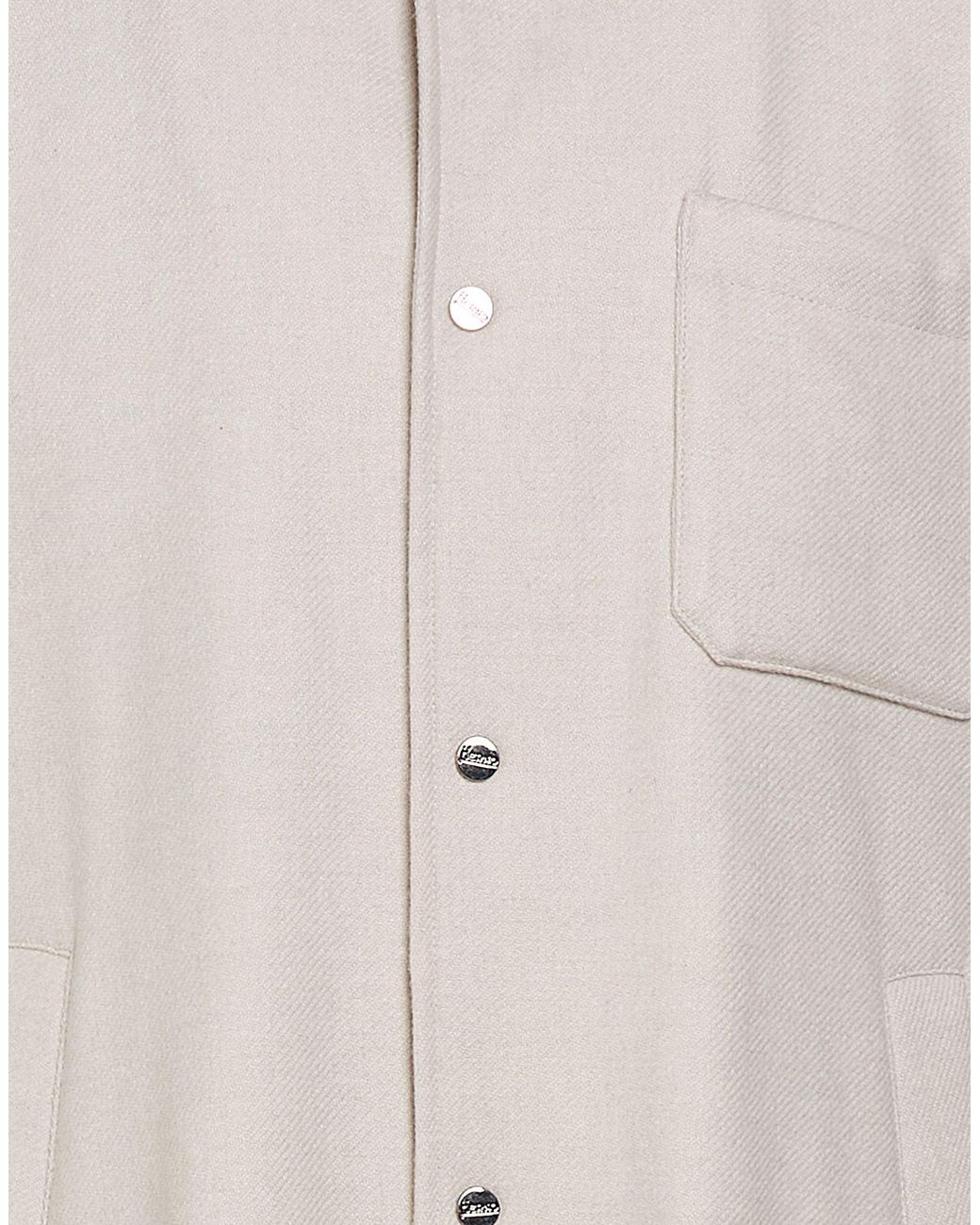 Herno White Jacket Recycled Wool, Lyocell, Polyamide, Polyurethane for men