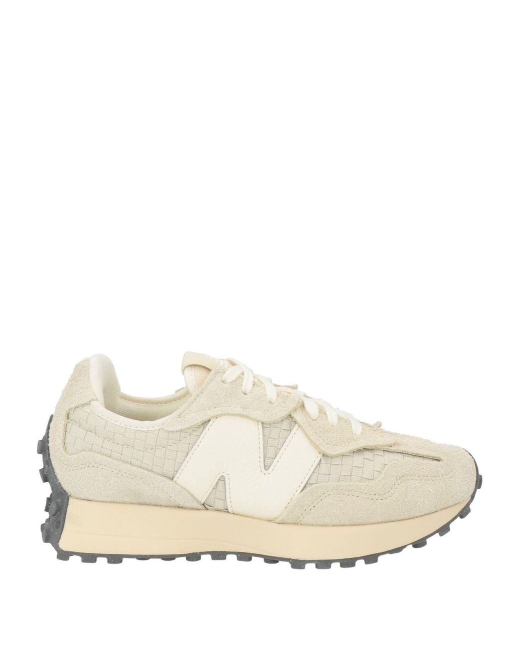 New Balance Natural Sneakers Leather, Textile Fibers for men