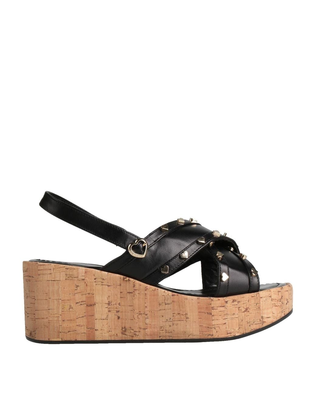 Love Moschino Black Sandals