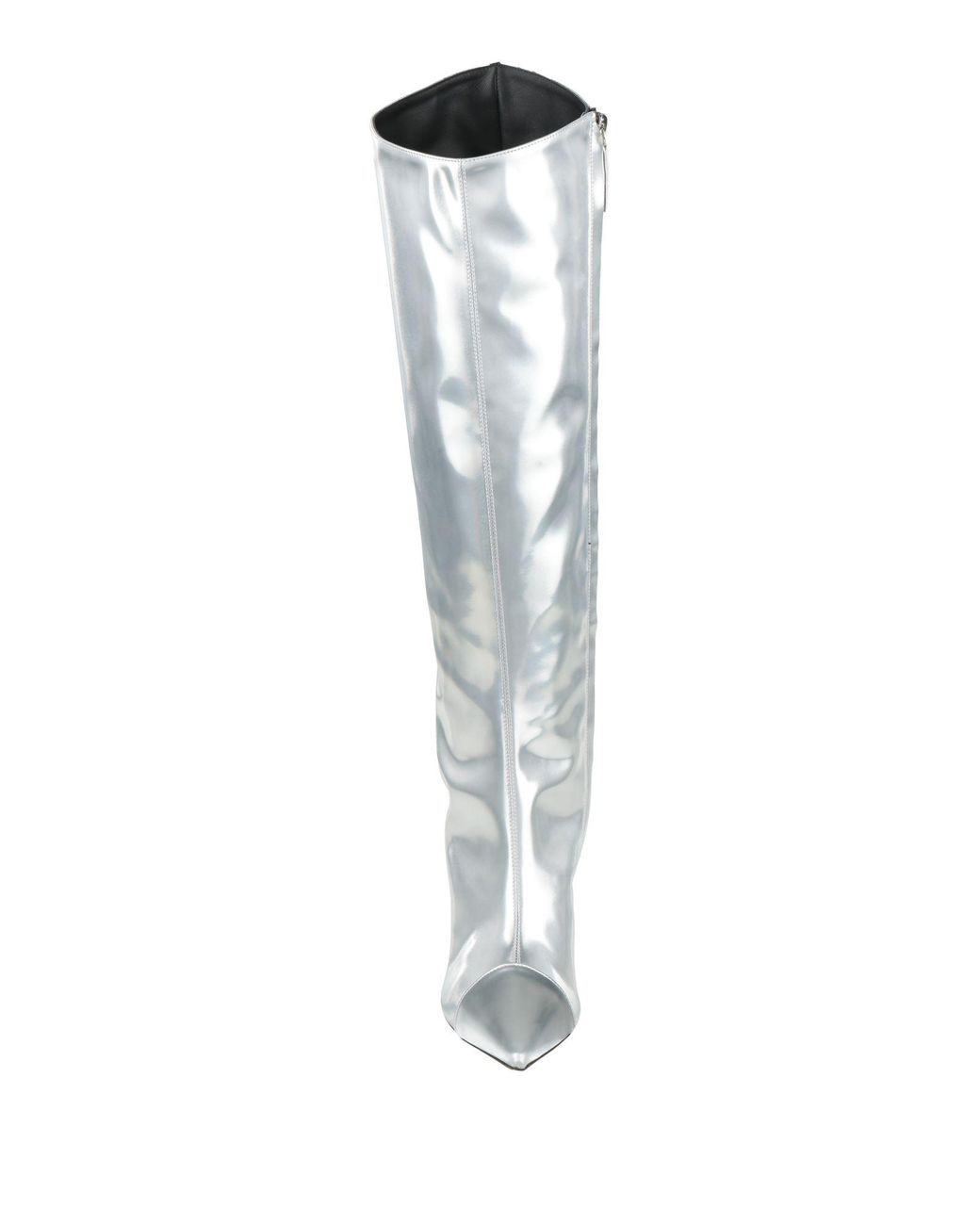 Alexandre Vauthier White Boot Rubber