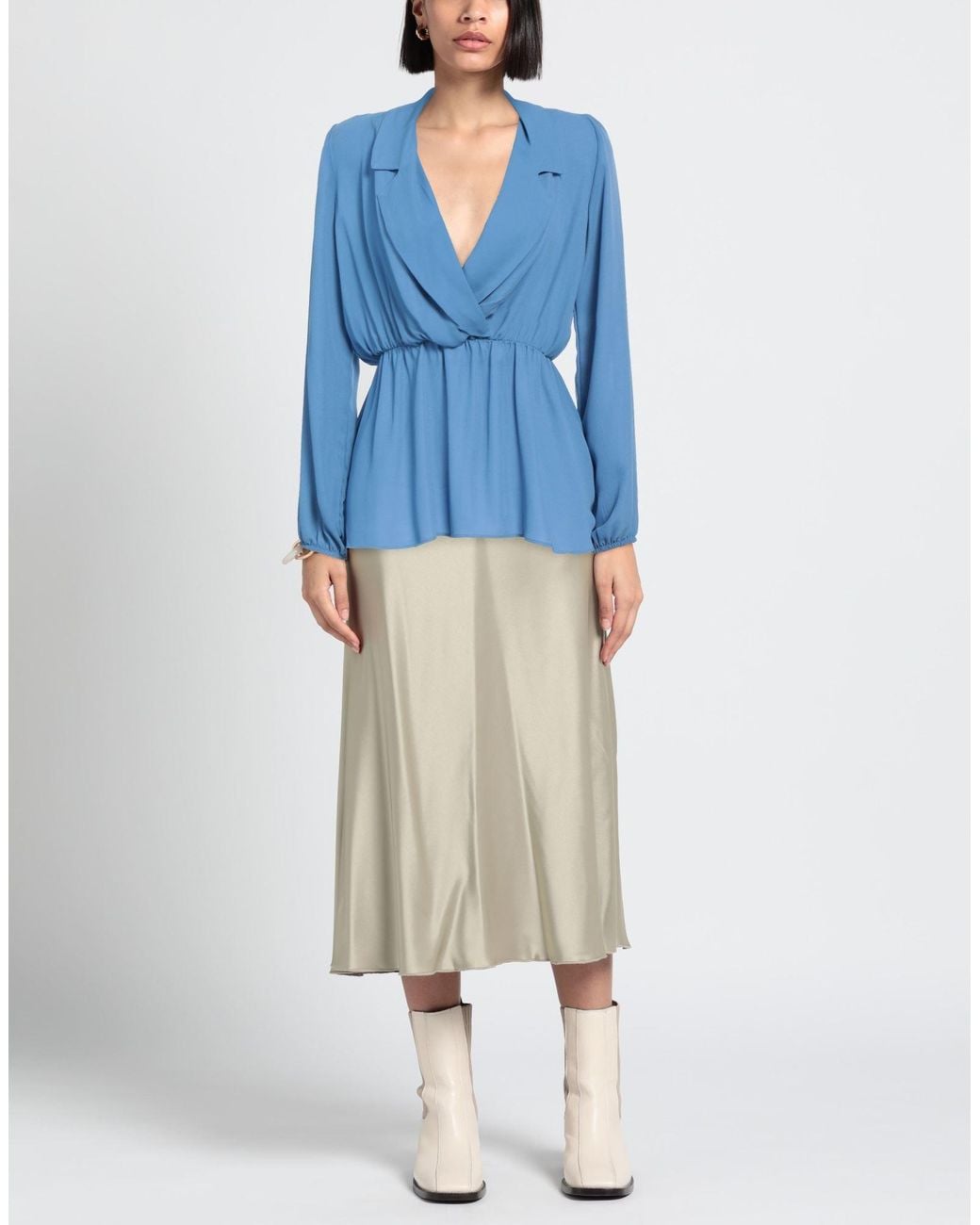 Marc Ellis Blue Blouse
