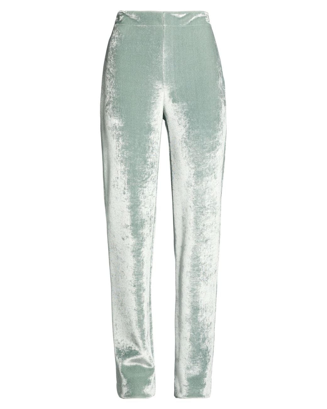 Jil Sander Green Pants Viscose, Virgin Wool, Polyamide, Elastane
