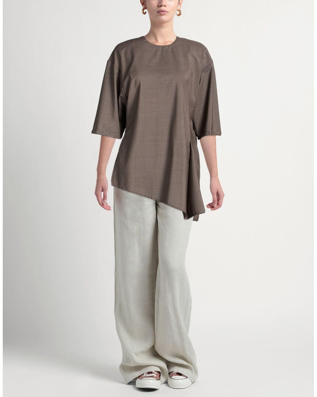 Top di Studio Nicholson in Brown