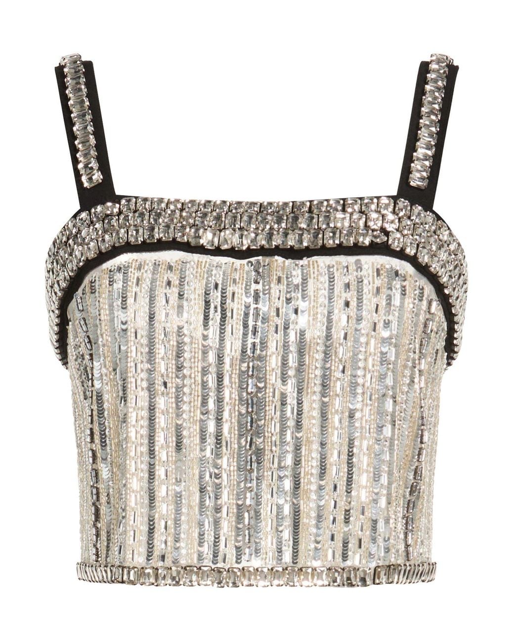 Elisabetta Franchi Metallic Top Polyamide